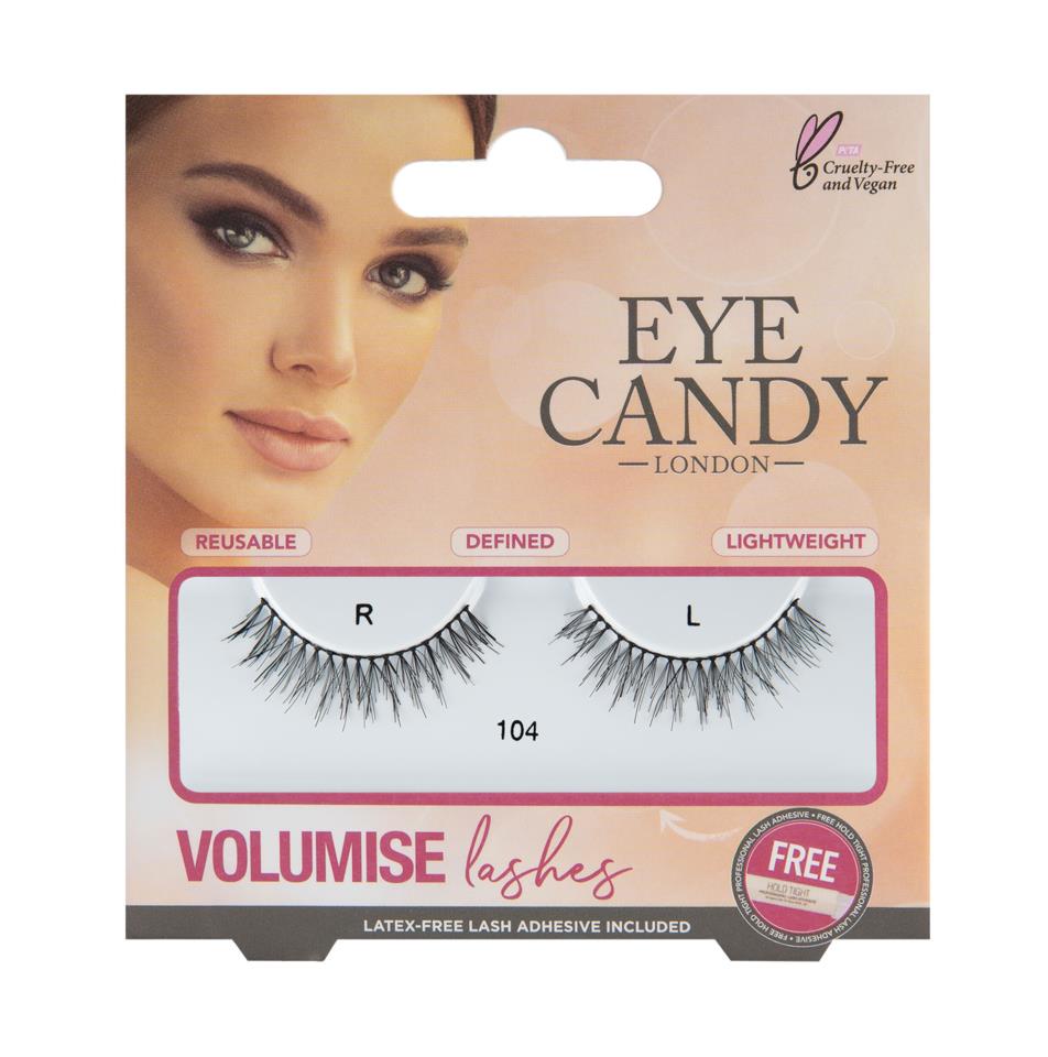 Eye Candy Volumise False Eyelashes - 104