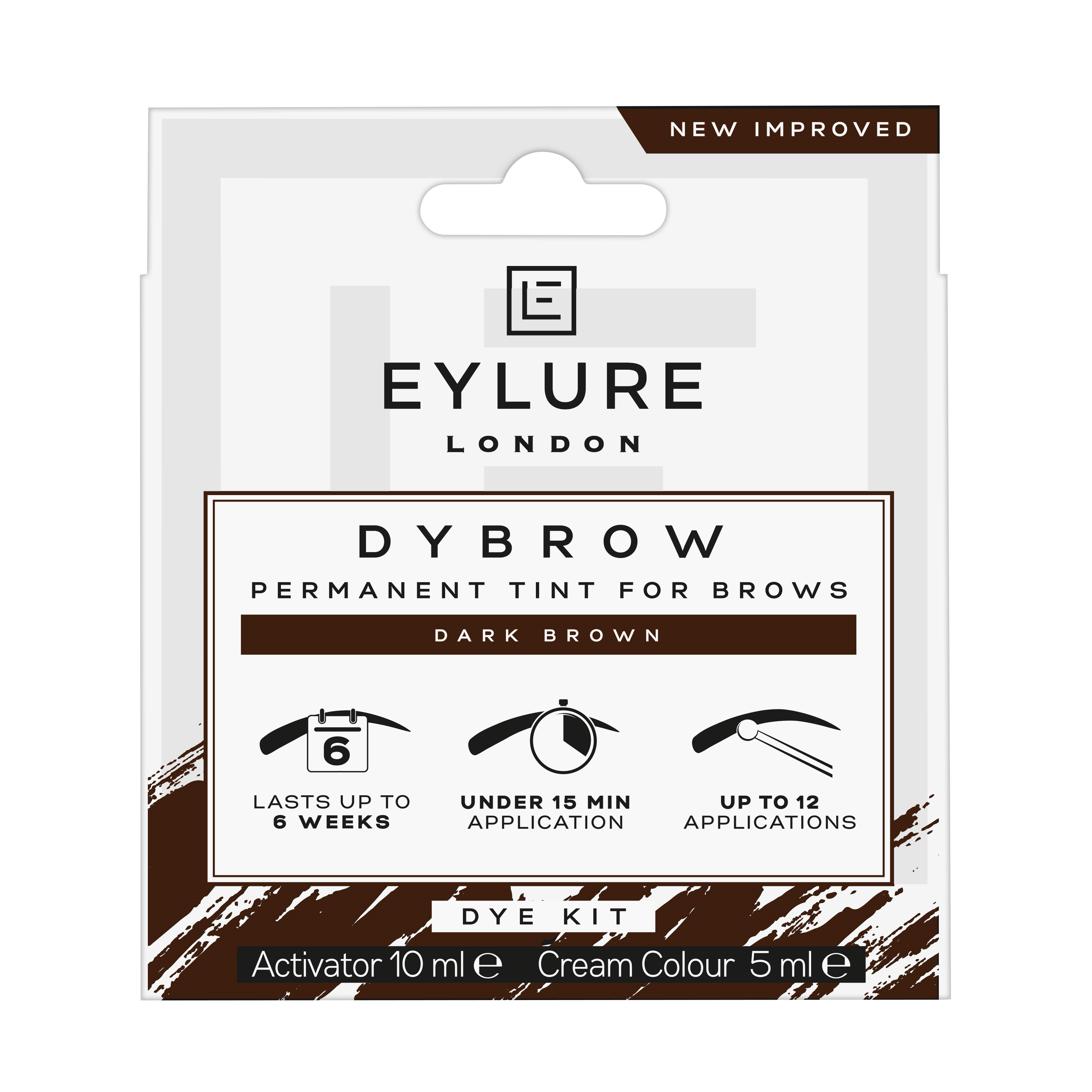 Läs mer om Eylure False Eyelashes Dybrow Dark Brown