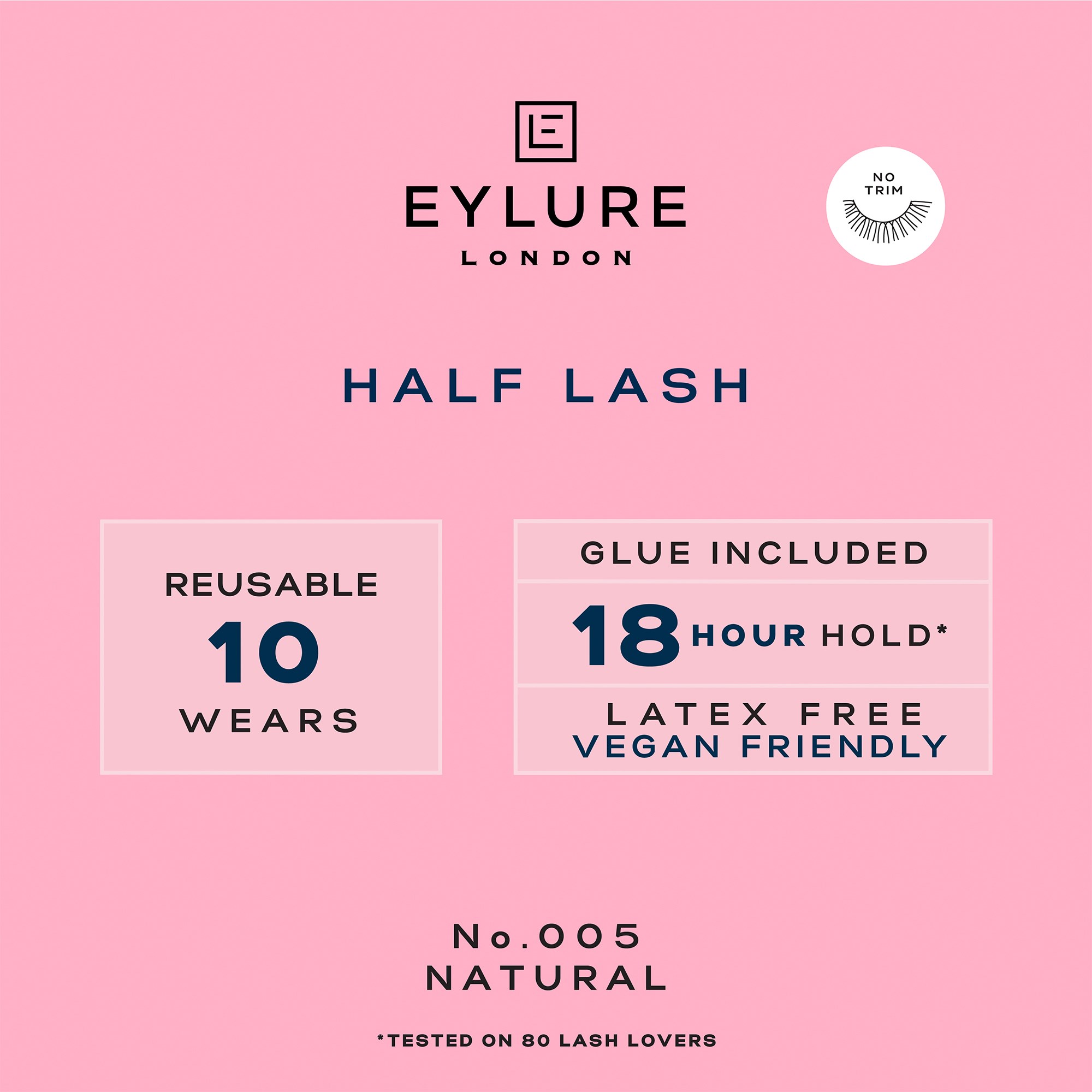 Eylure Half Lash No. 5 (obrázok 5)