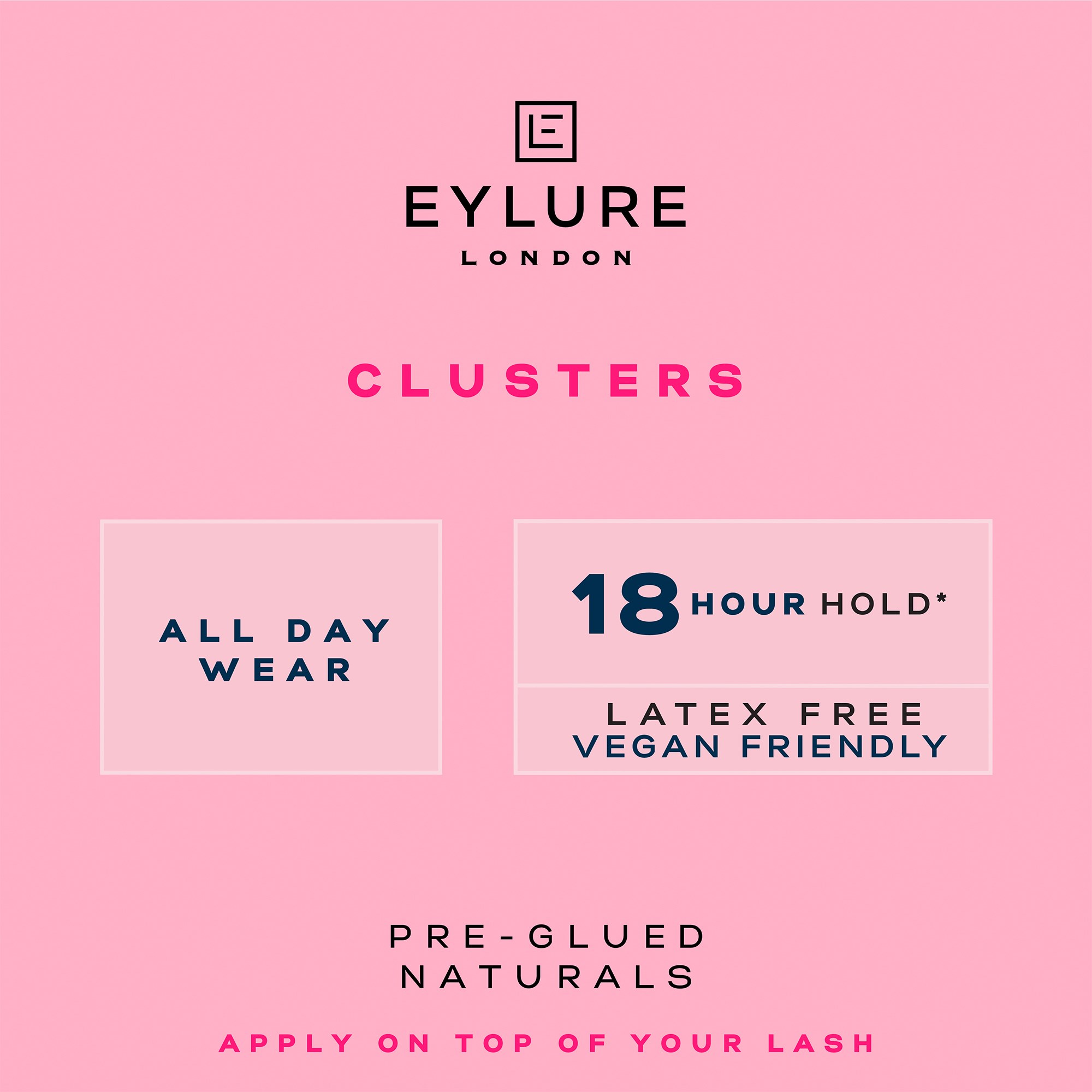 Eylure Pre-glued Natural Clusters (obrázok 5)