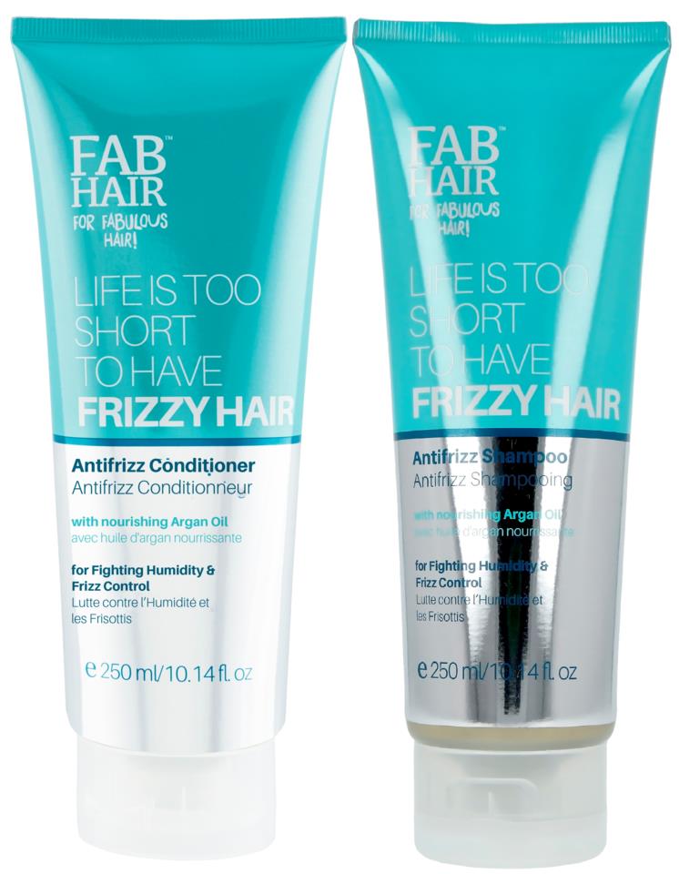 FAB Hair Argan Oil Anti-Frizz Package