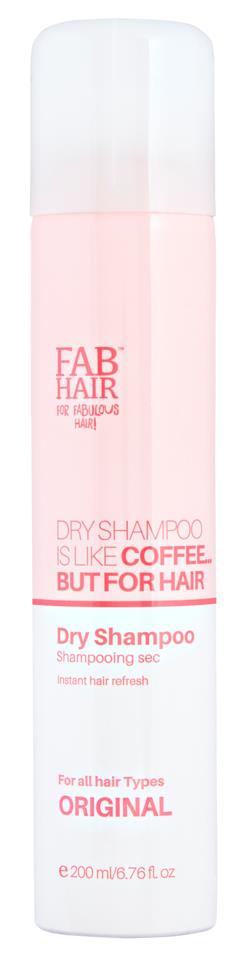 FAB Hair Dry Shampoo Original 250 ml