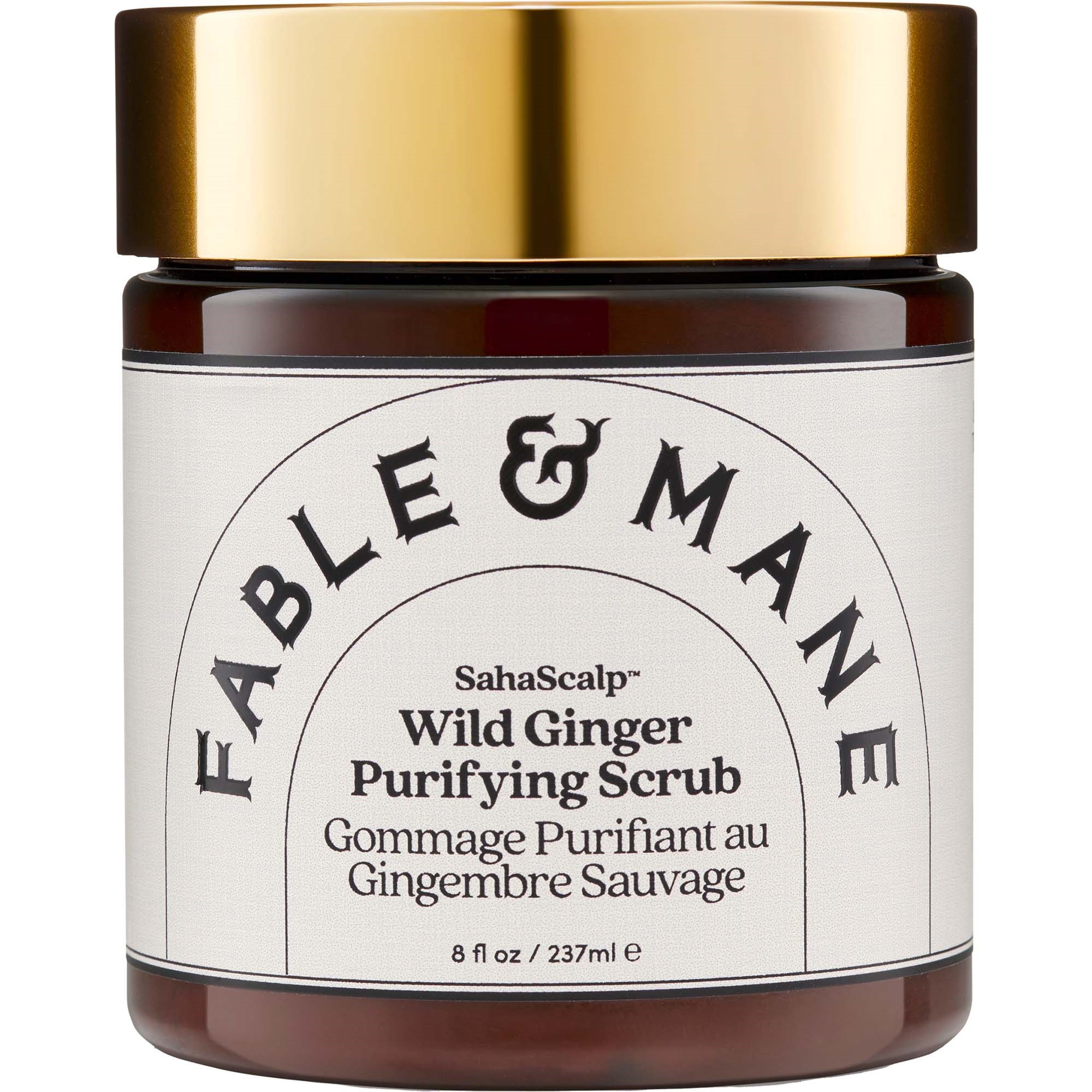 Fable & Mane SahaScalp Wild Ginger Purifying Scrub 237 ml