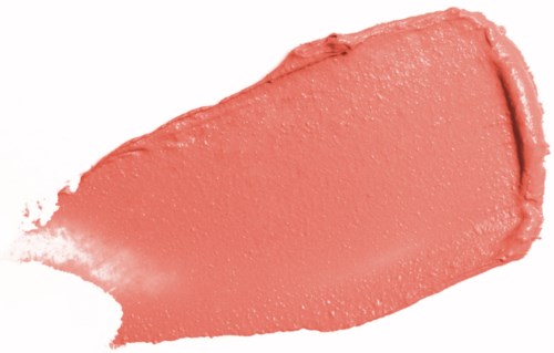 En primer av rosa-beige smink eller kräm med något ojämn kant och glansigt yta.