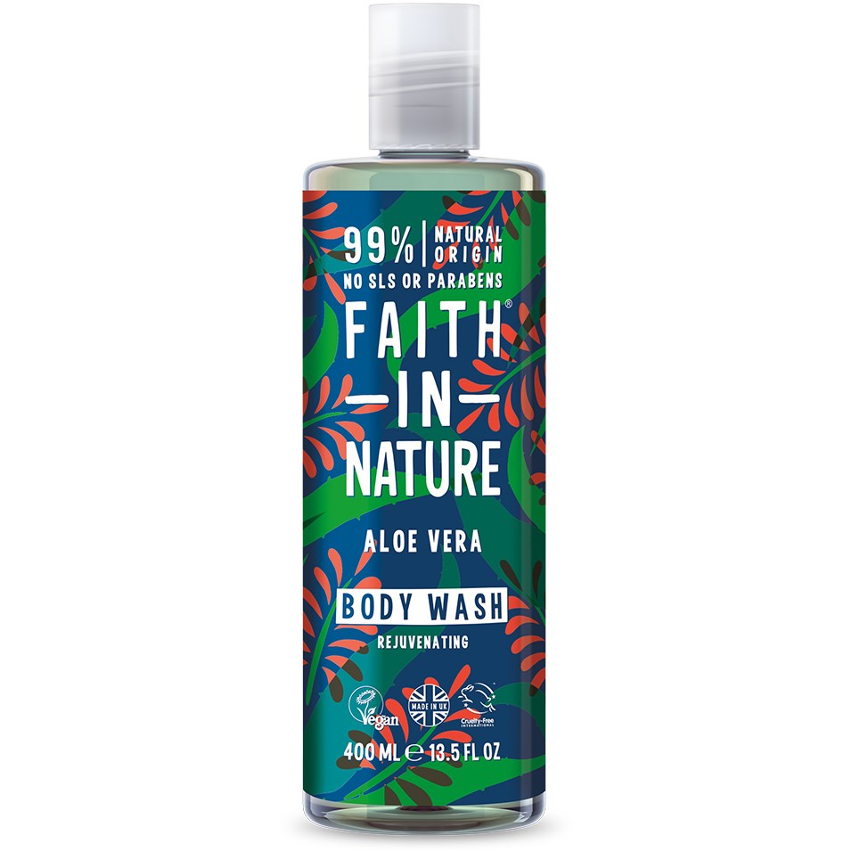 Läs mer om Faith in Nature Aloe Vera Bodywash 400 ml