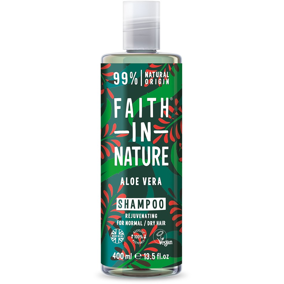Läs mer om Faith in Nature Aloe Vera Shampoo 400 ml