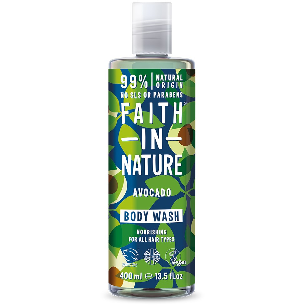 Läs mer om Faith in Nature Avocado Bodywash 400 ml