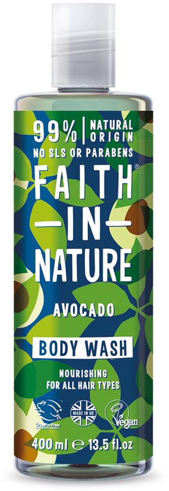 Faith in Nature Avocado Body Wash 400 ml
