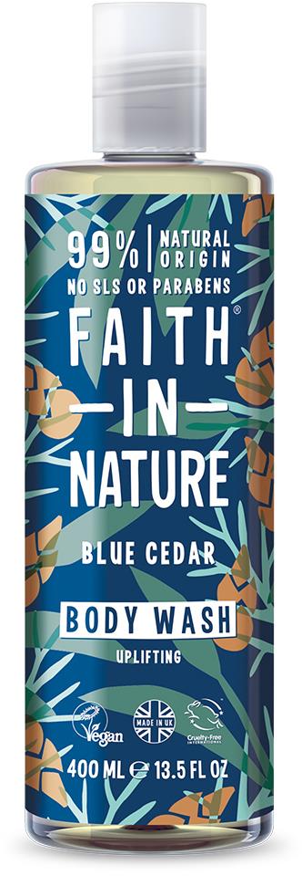 Faith in Nature Blue Cedar Bodywash 400 ml