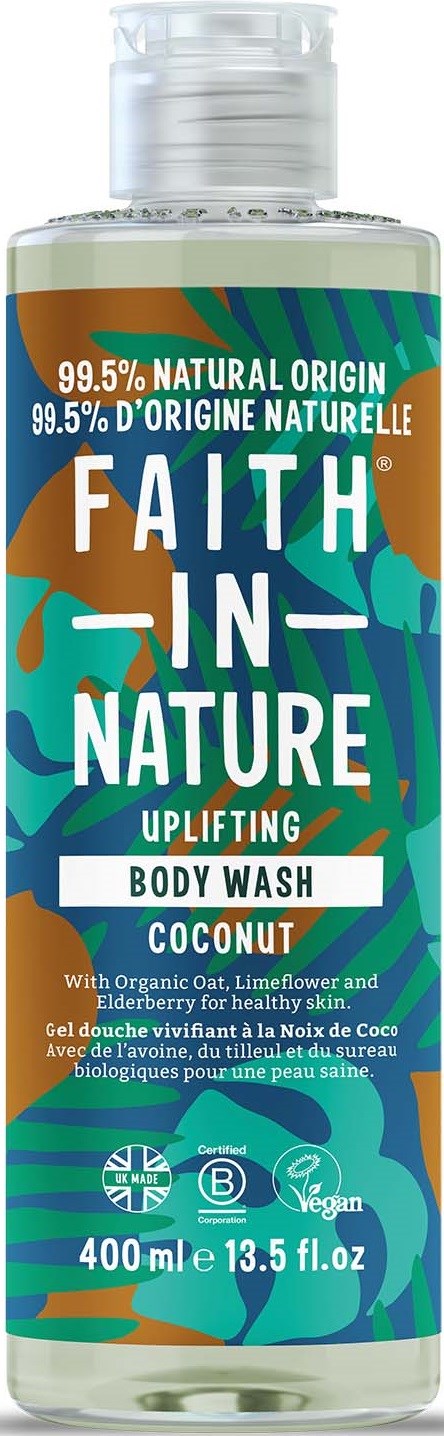 Faith in Nature Body Wash Coconut 400 ml