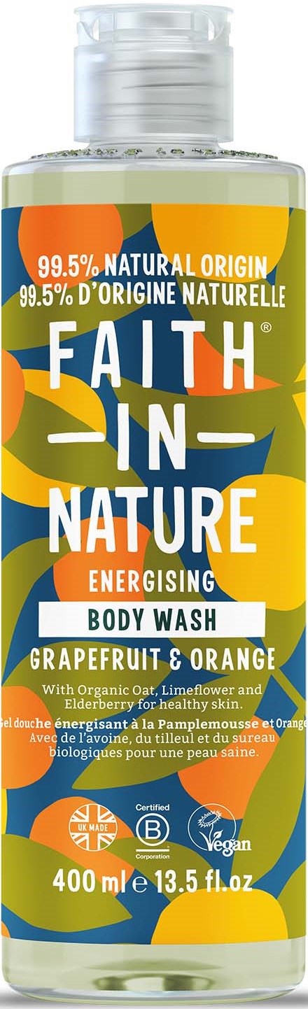 Faith in Nature Body Wash Grapefruit & Orange 400 ml