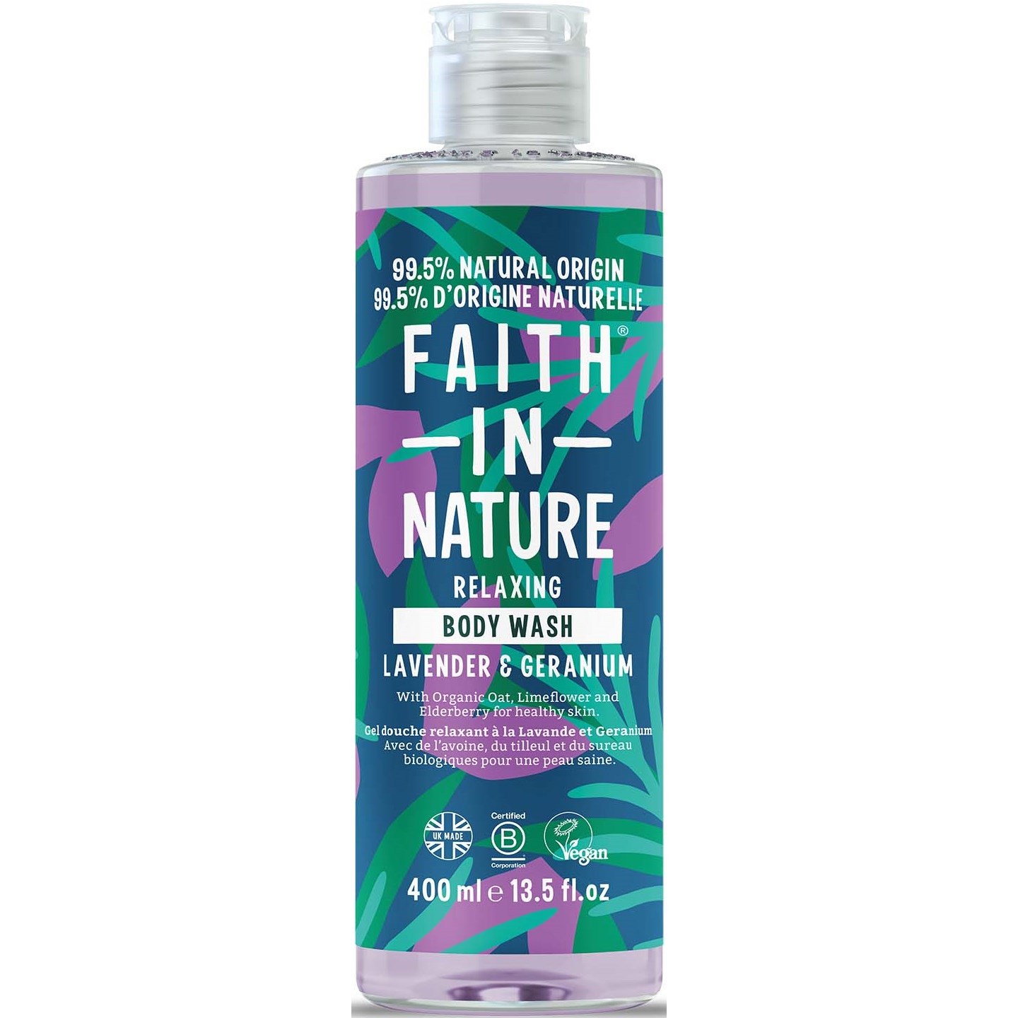 Faith In Nature Body Wash Lavender & Geranium 400 ml