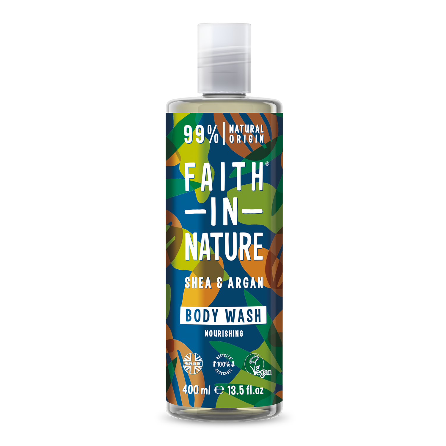 Läs mer om Faith in Nature Body Wash Shea & Argan 400 ml