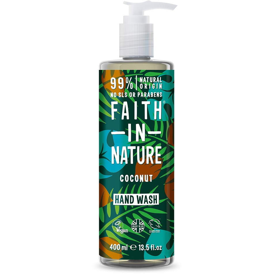 Faith in Nature Coconut Hand Wash, 400 ml