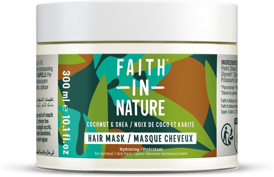 Faith In Nature Coconut & Shea Butter Hydrating Hair Mask 300 ml