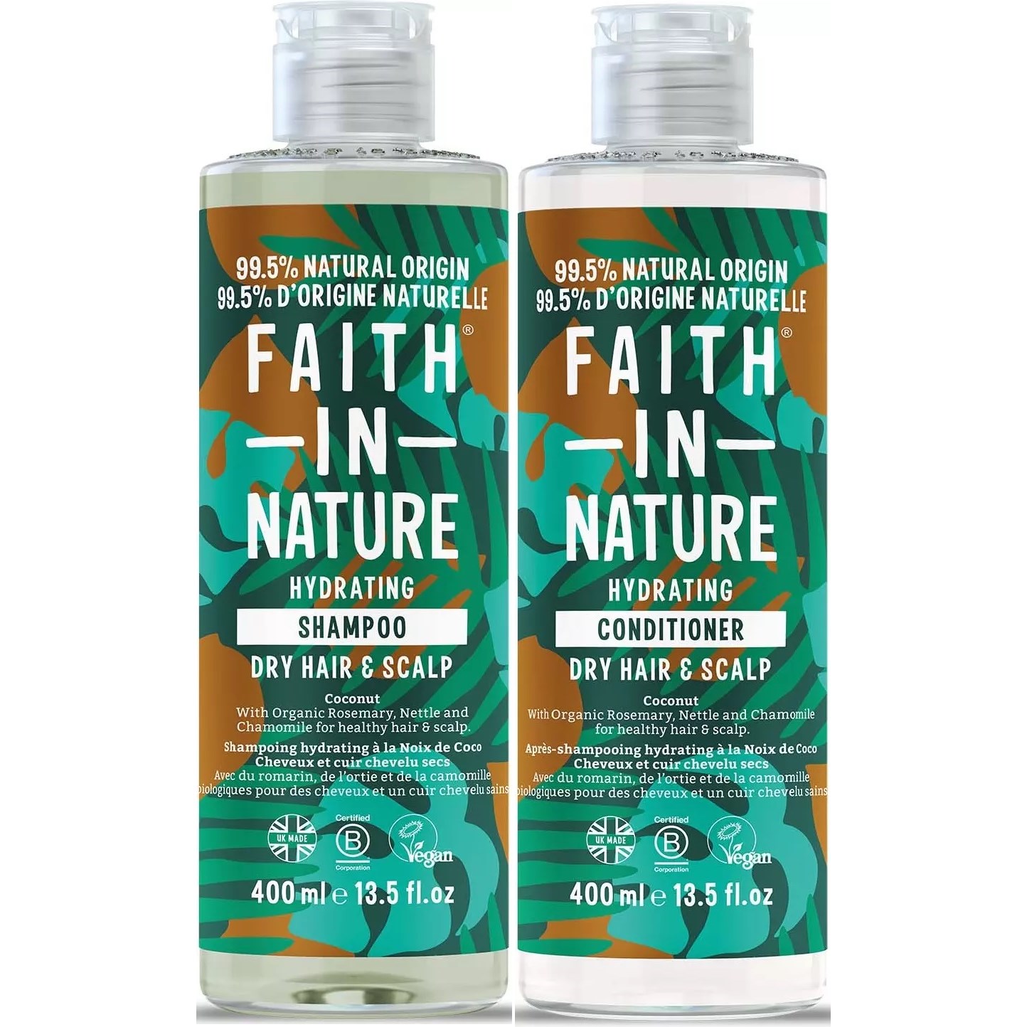 Faith In Nature Bundle Coconut Shampoo 400 ml & Conditioner 400 m