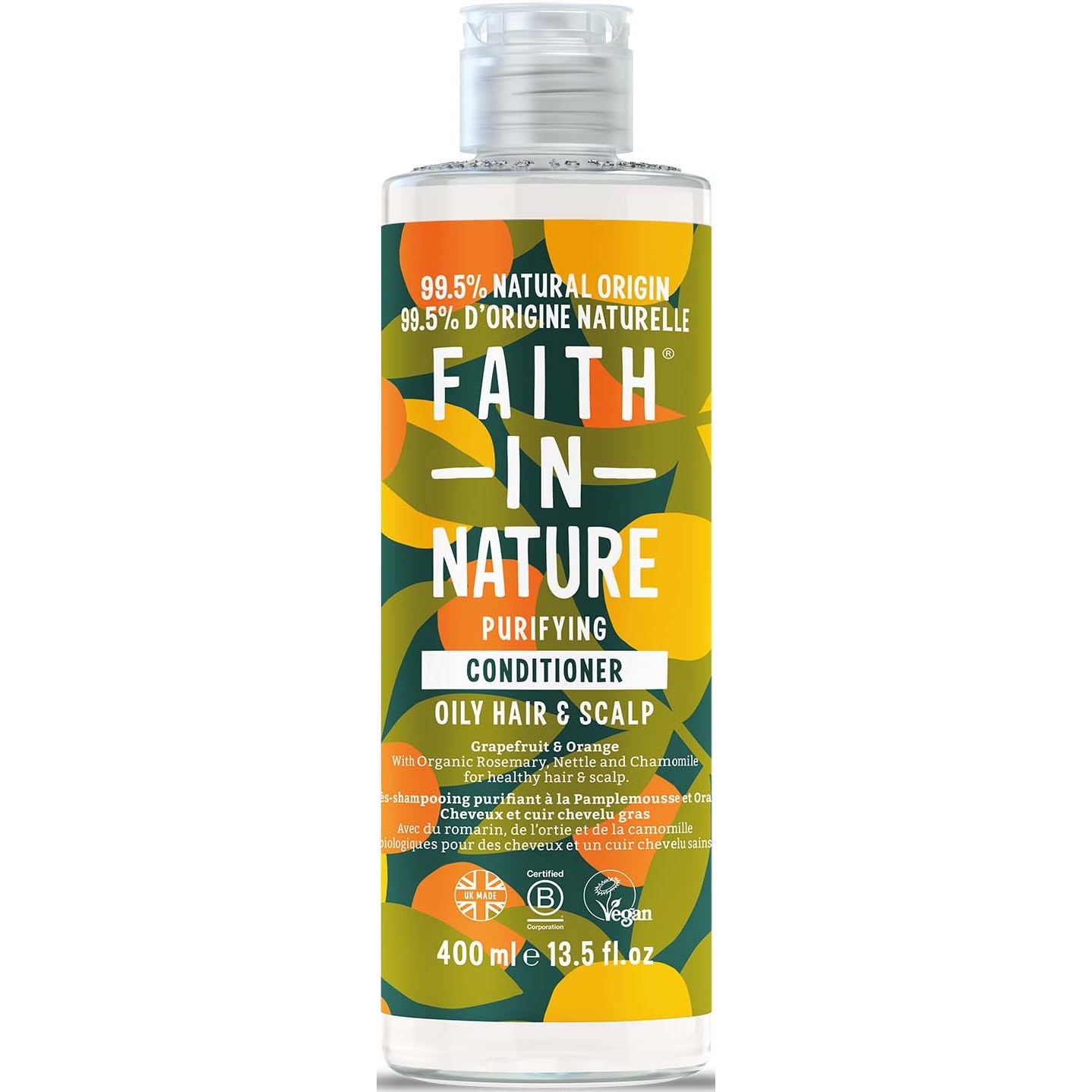 Faith In Nature Conditioner Grapefruit & Orange 400 ml billede
