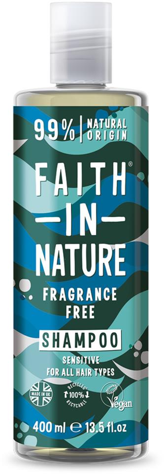 Faith in Nature Fragrance Free  Shampoo 400 ml