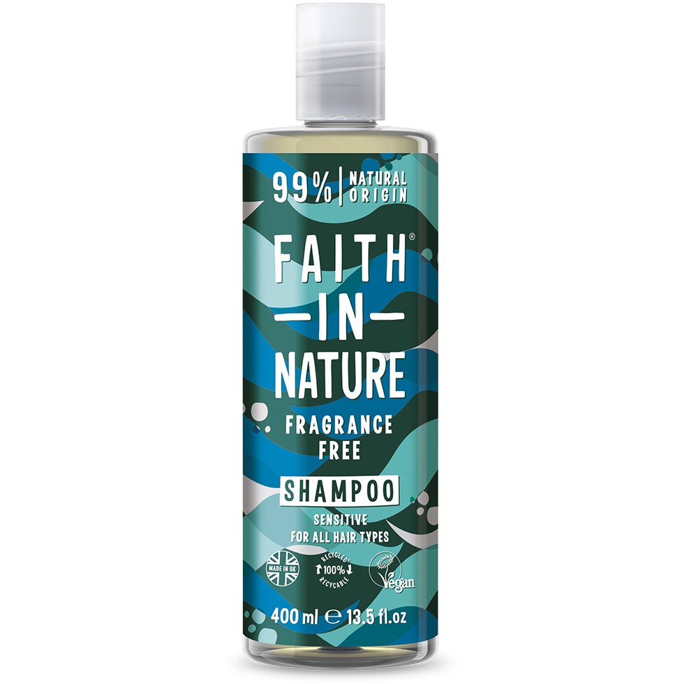 Bilde av Faith In Nature Fragrance Free Shampoo 400 Ml