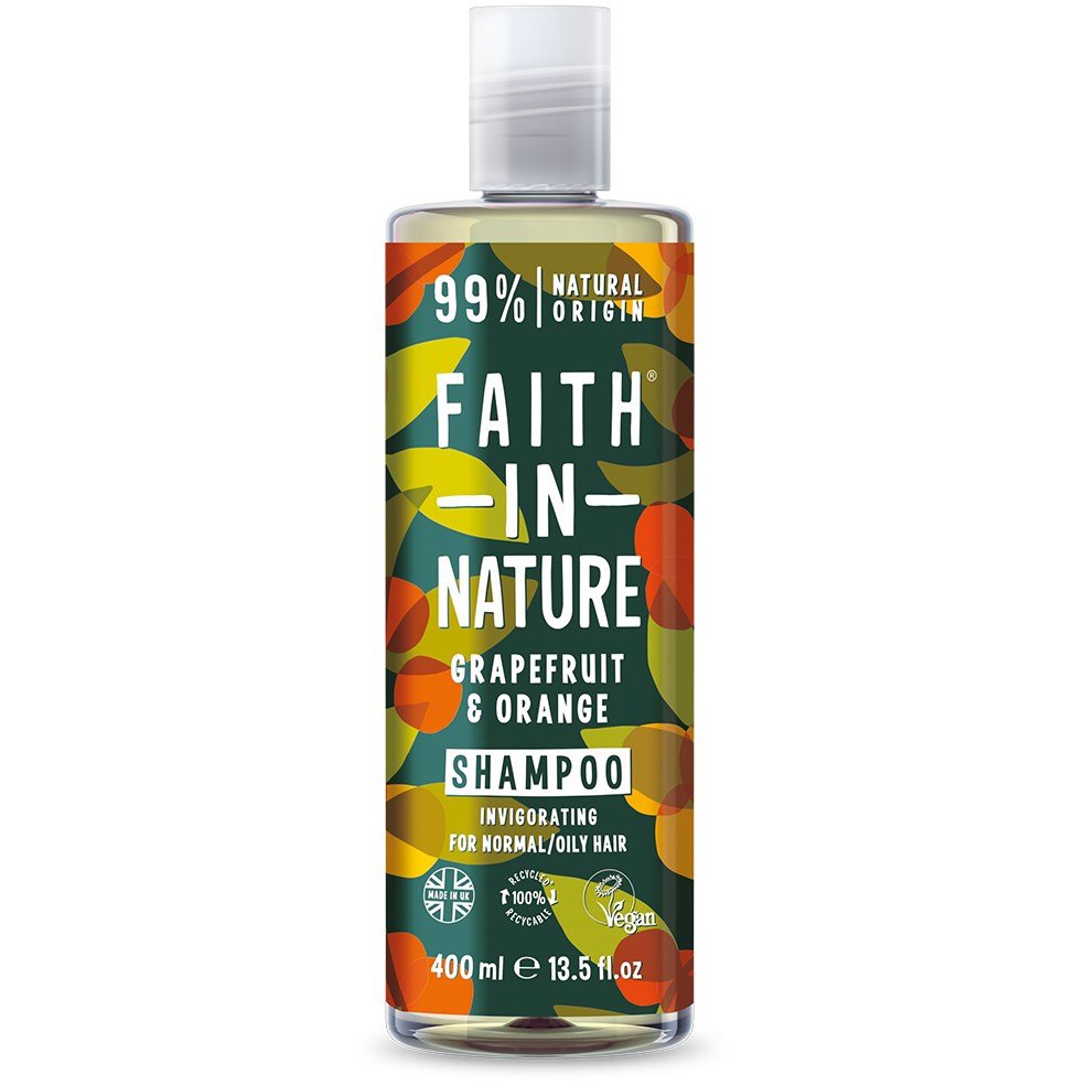 Läs mer om Faith in Nature Grapefruit & Orange Shampoo 400 ml