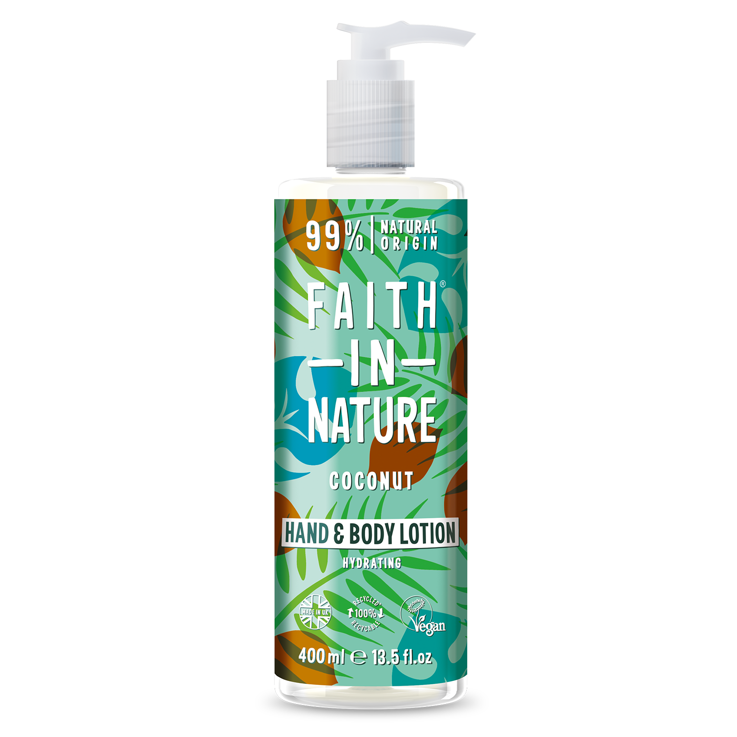 Faith in Nature Hand & Body Lotion Coconut     400 ml