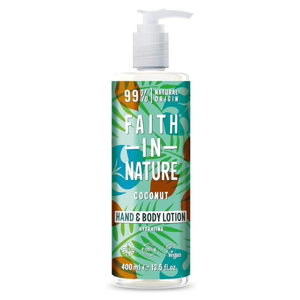 Faith in Nature Hand & Body Lotion Coconut 400ml