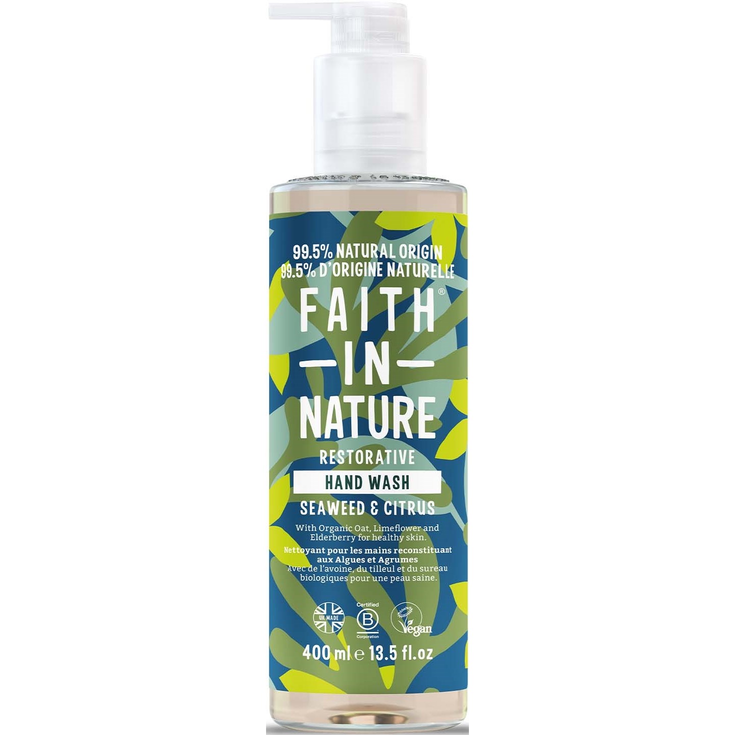 Faith In Nature Hand Wash Seaweed & Citrus 400 ml