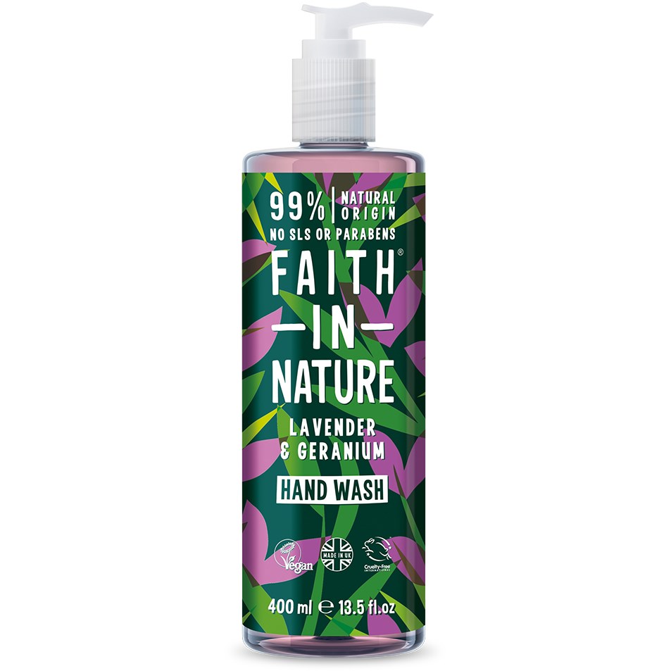 Läs mer om Faith in Nature Lavender & Geranium Handwash 400 ml