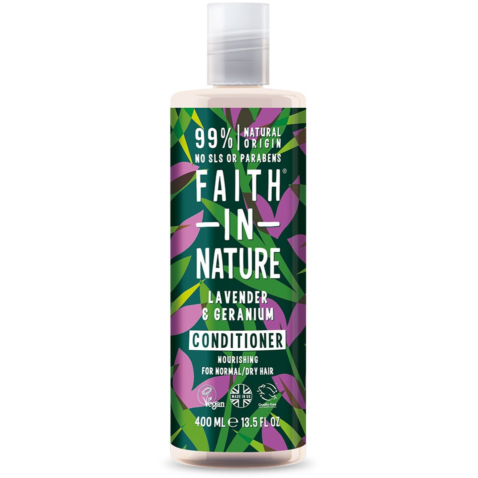 Läs mer om Faith in Nature Lavender & Geranium Conditioner 400 ml
