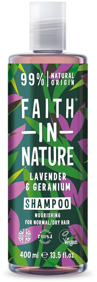 Faith in Nature Lavender & Geranium Shampoo 400 ml