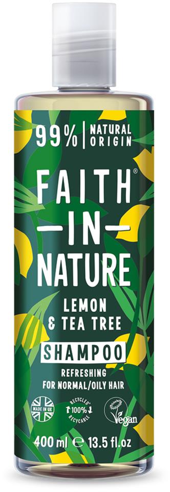 Faith in Nature Lemon & Tea Tree  Shampoo 400 ml