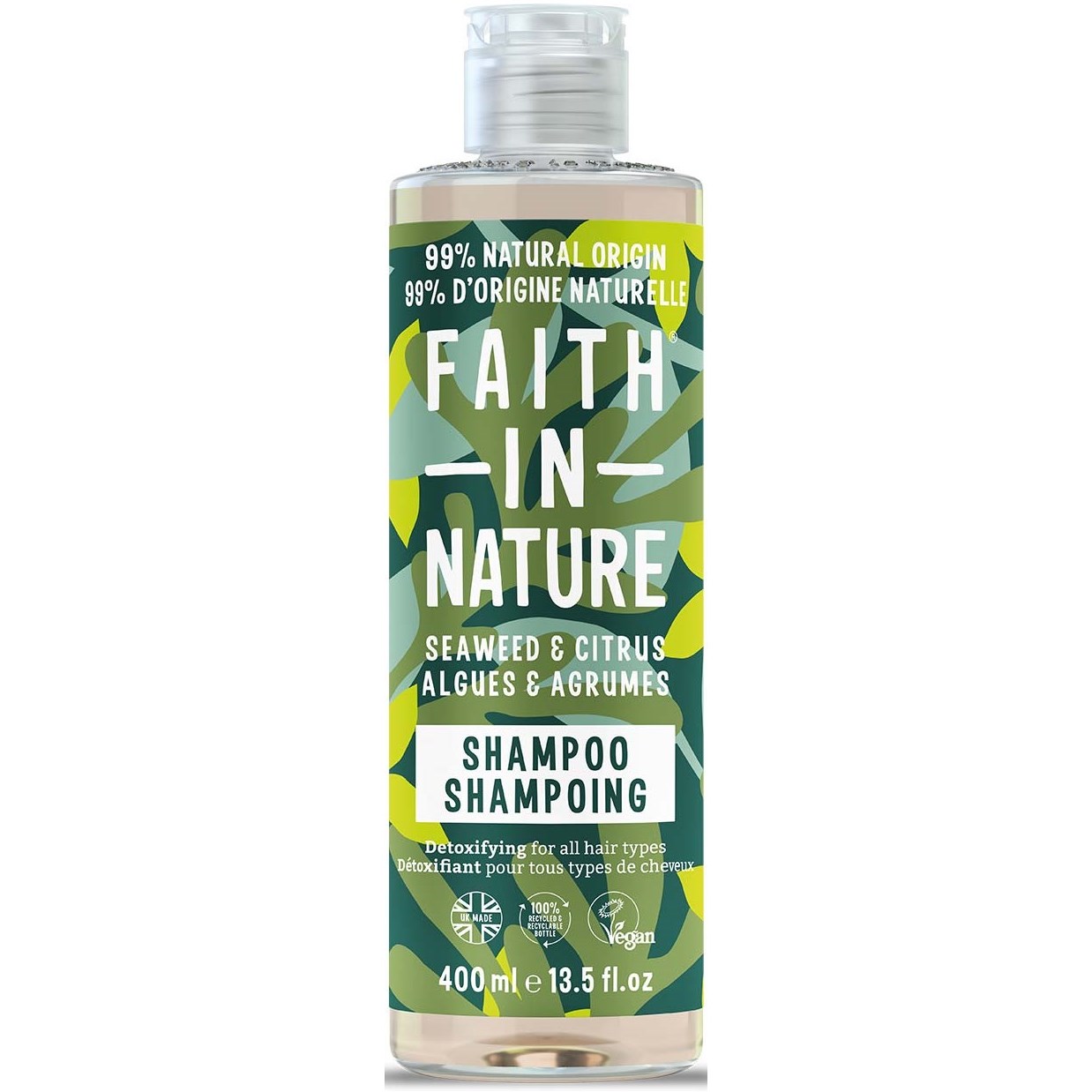 Läs mer om Faith in Nature Seaweed & Citrus Shampoo 400 ml