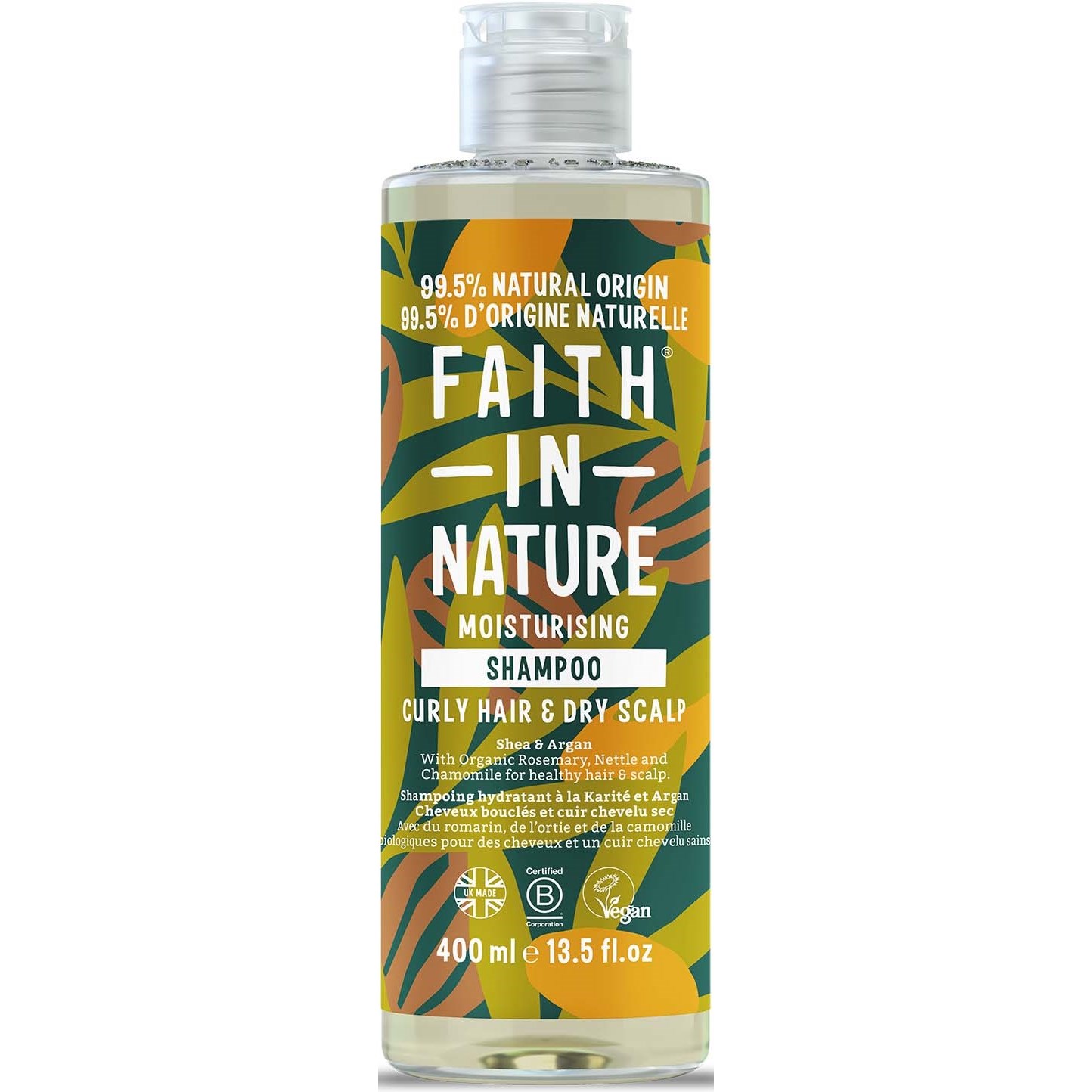 Faith In Nature Shampoo Shea & Argan 400 ml