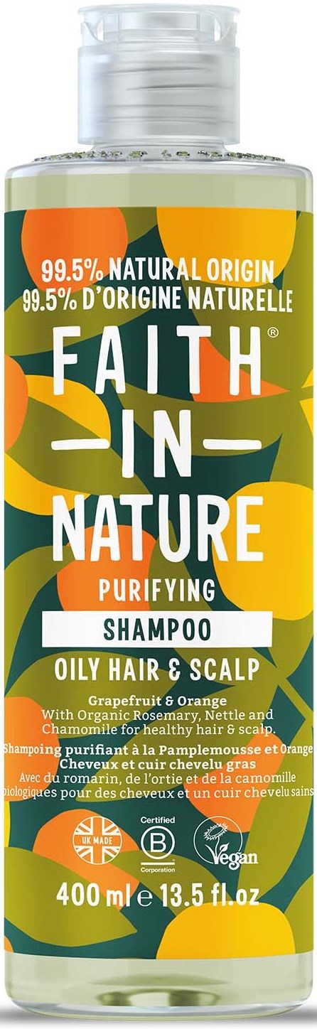 Faith in Nature Shampoo Grapefruit & Orange 400 ml