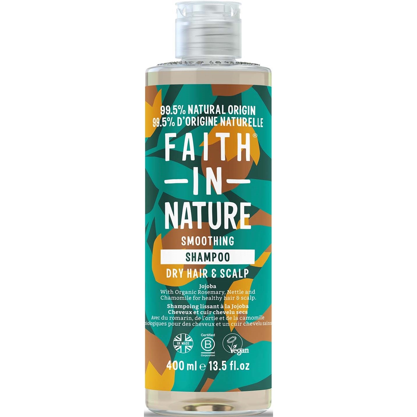 Faith In Nature Shampoo Jojoba 400 ml billede