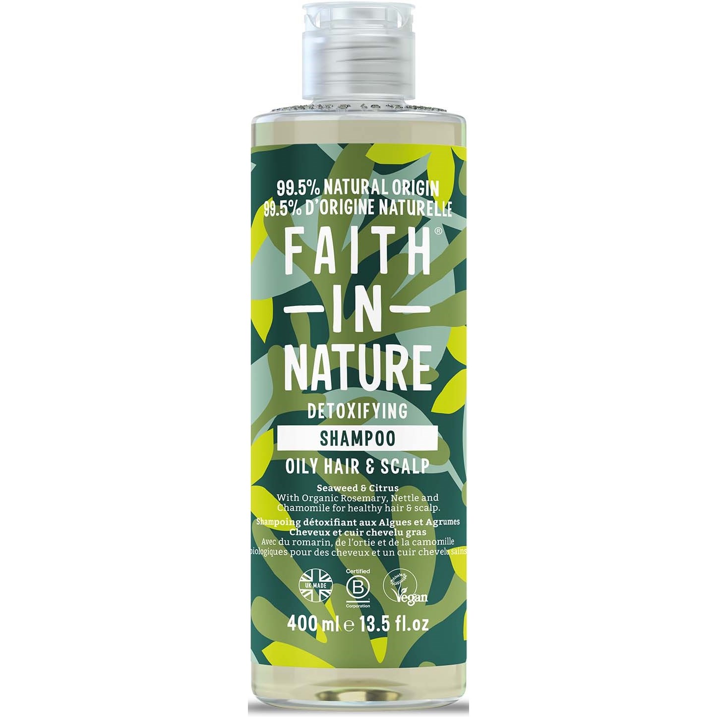 Faith In Nature Shampoo Seaweed & Citrus 400 ml billede