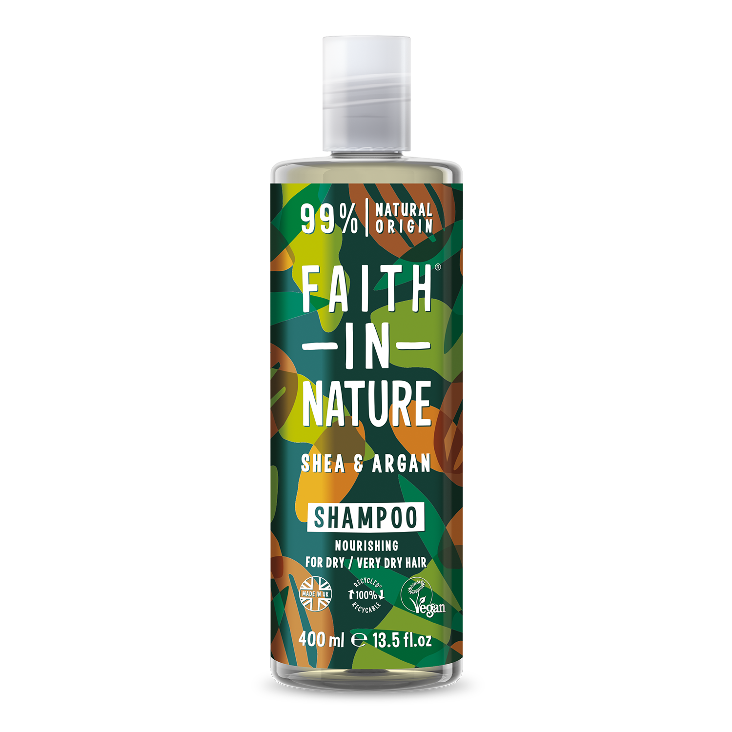 Faith in Nature Shampoo Shea & Argan 400 ml