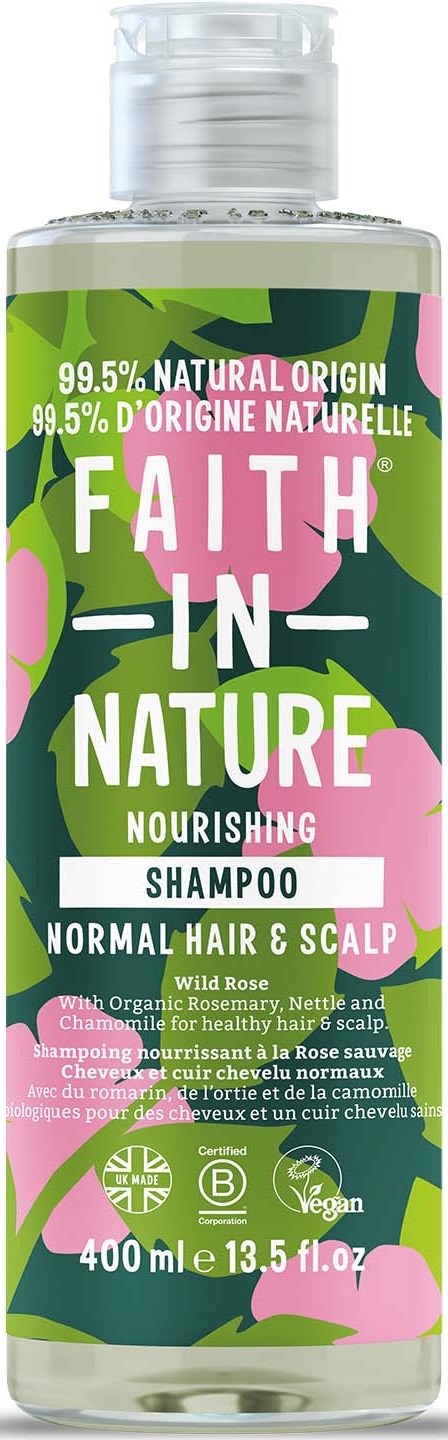 Faith in Nature Shampoo Wild Rose 400 ml