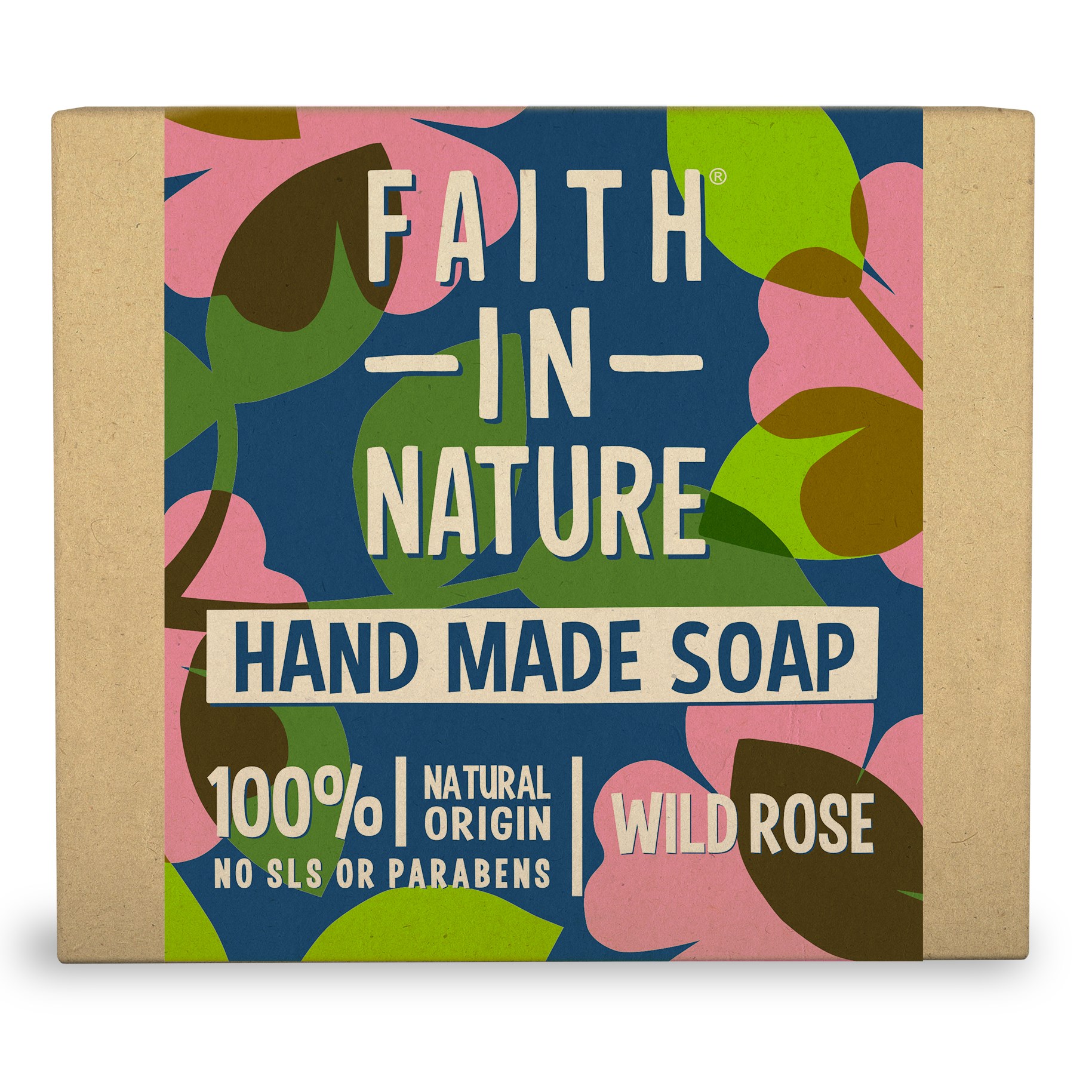 Faith In Nature Soap Wild Rose  100 g