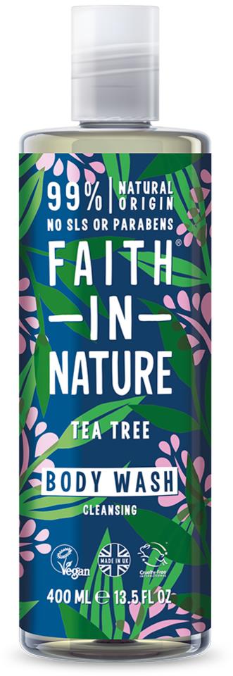 Faith in Nature Tea Tree   Bodywash 400 ml