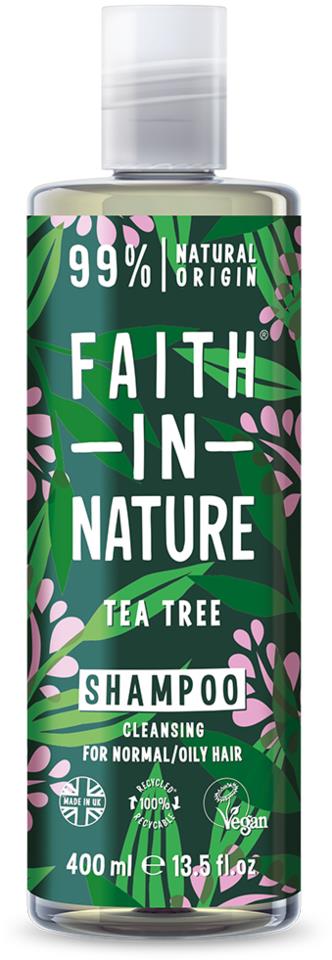 Faith in Nature Tea Tree  Shampoo 400 ml