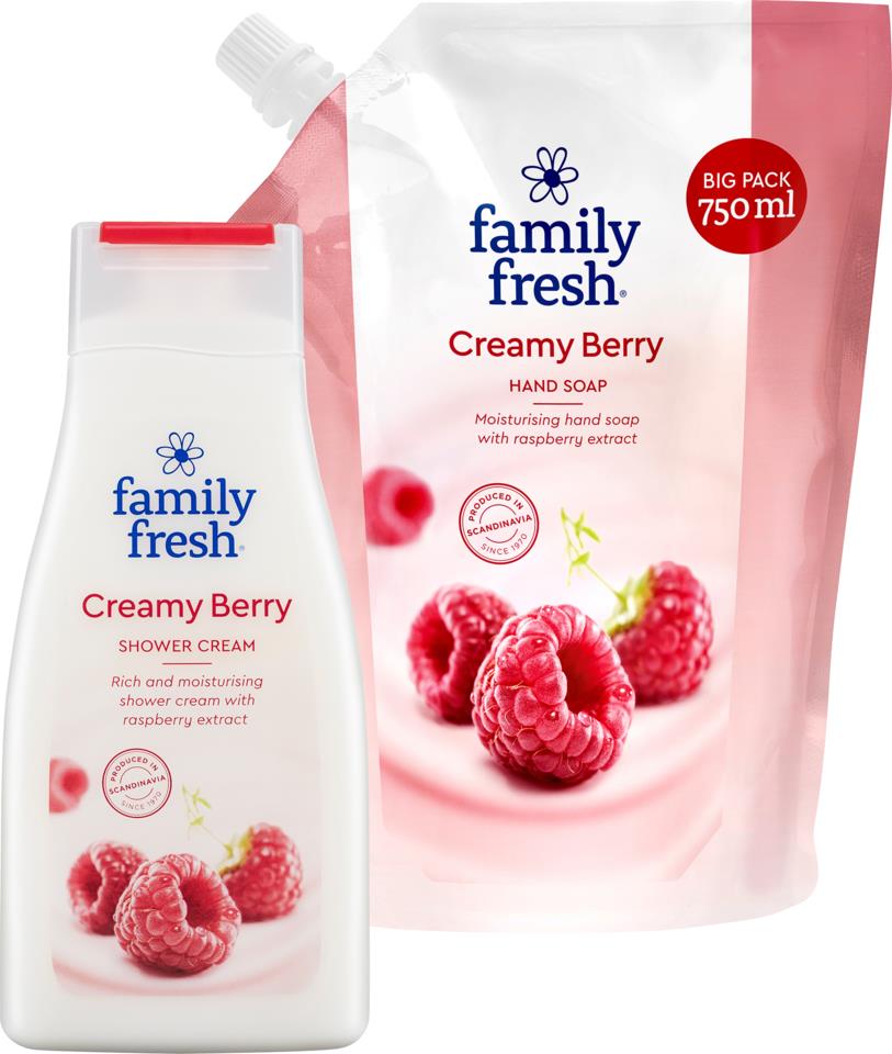 Family Fresh Body & Hand Creamy Berry Kit
