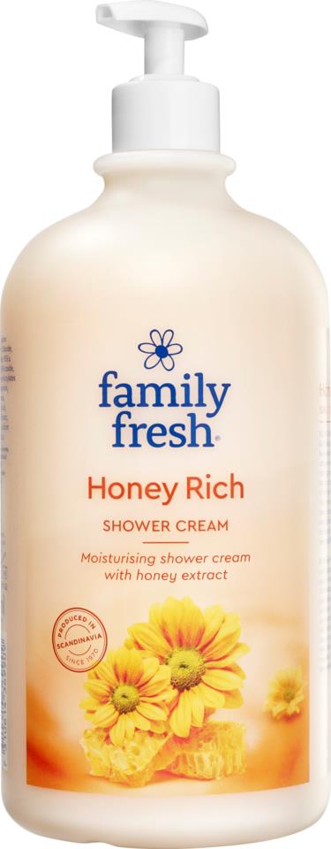 Family Fresh Honey Rich Moisturising Shower 1000ml