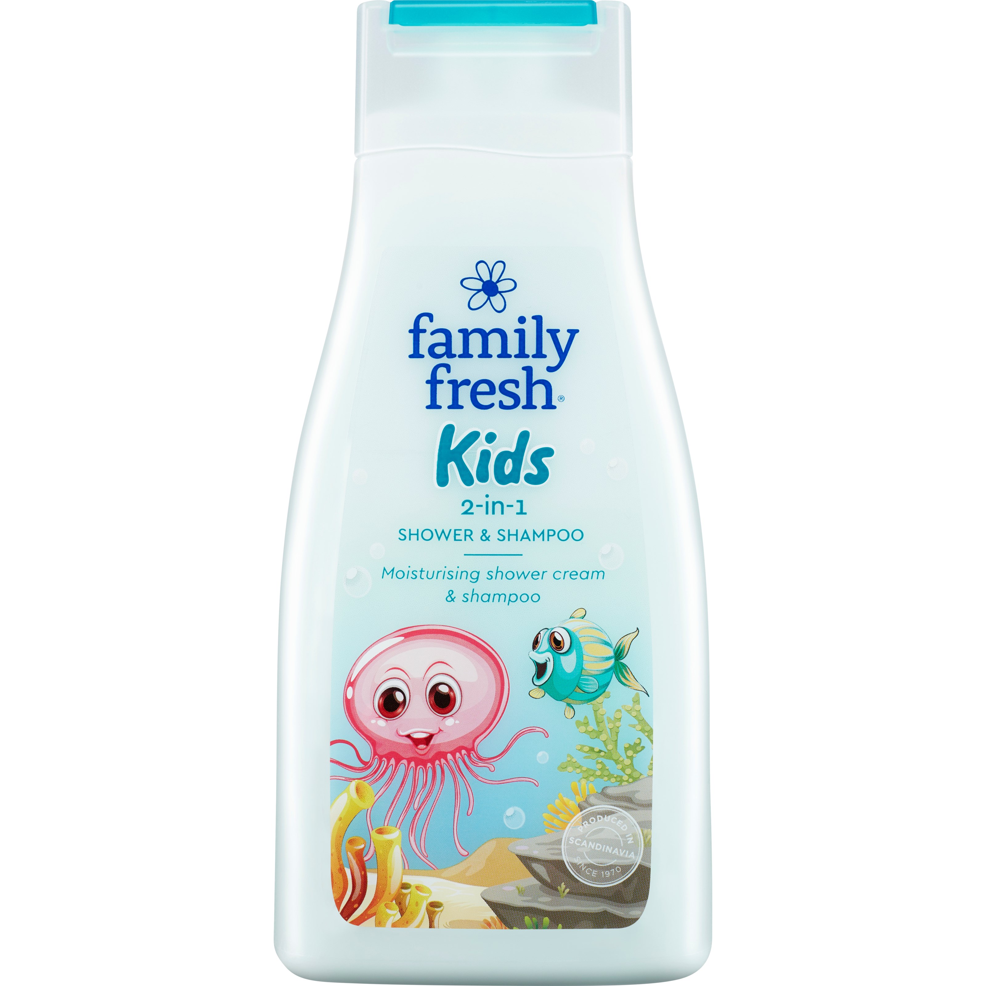 Läs mer om Family Fresh Kids Shower and Shampoo 500 ml