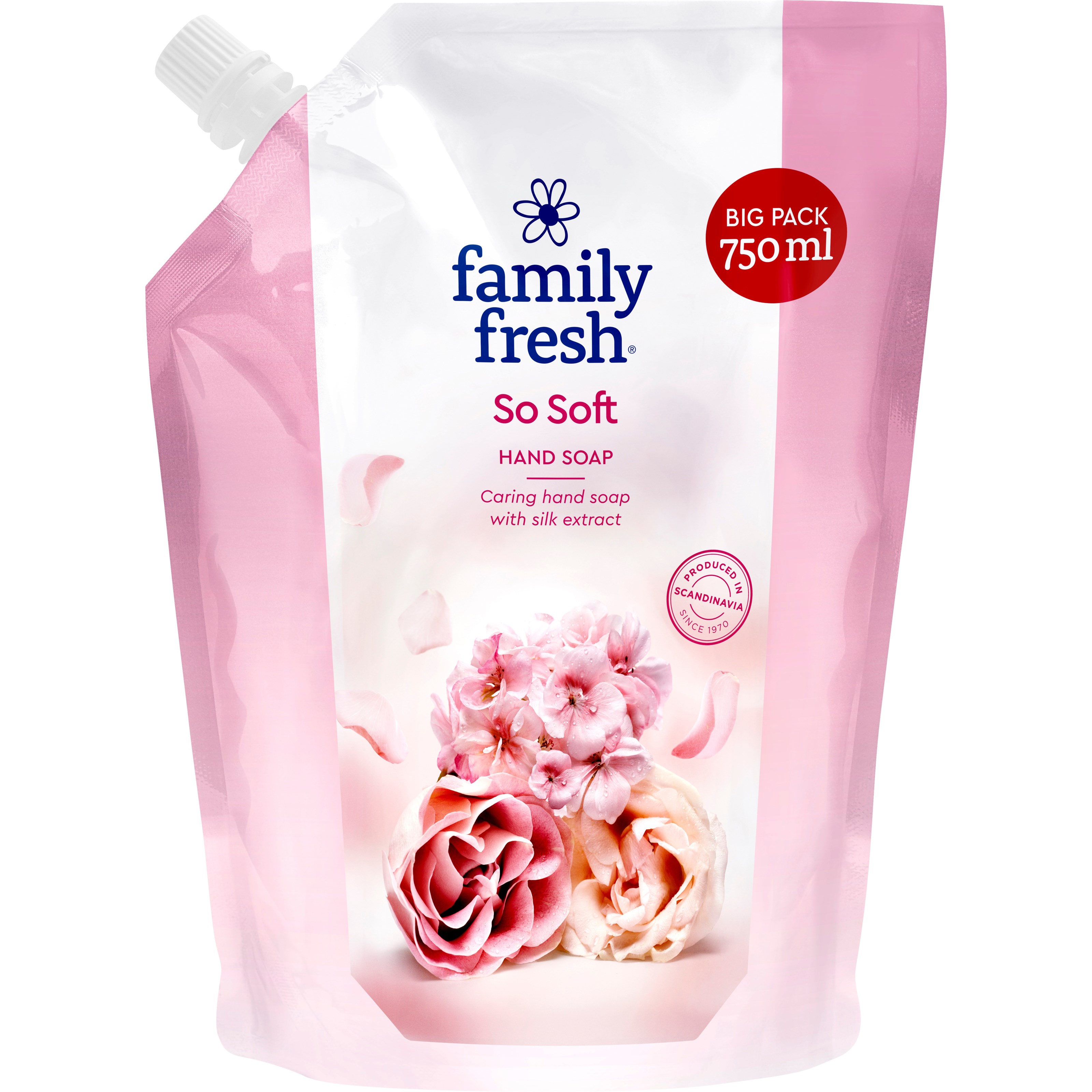Läs mer om Family Fresh So Soft Handwash Refill 750 ml