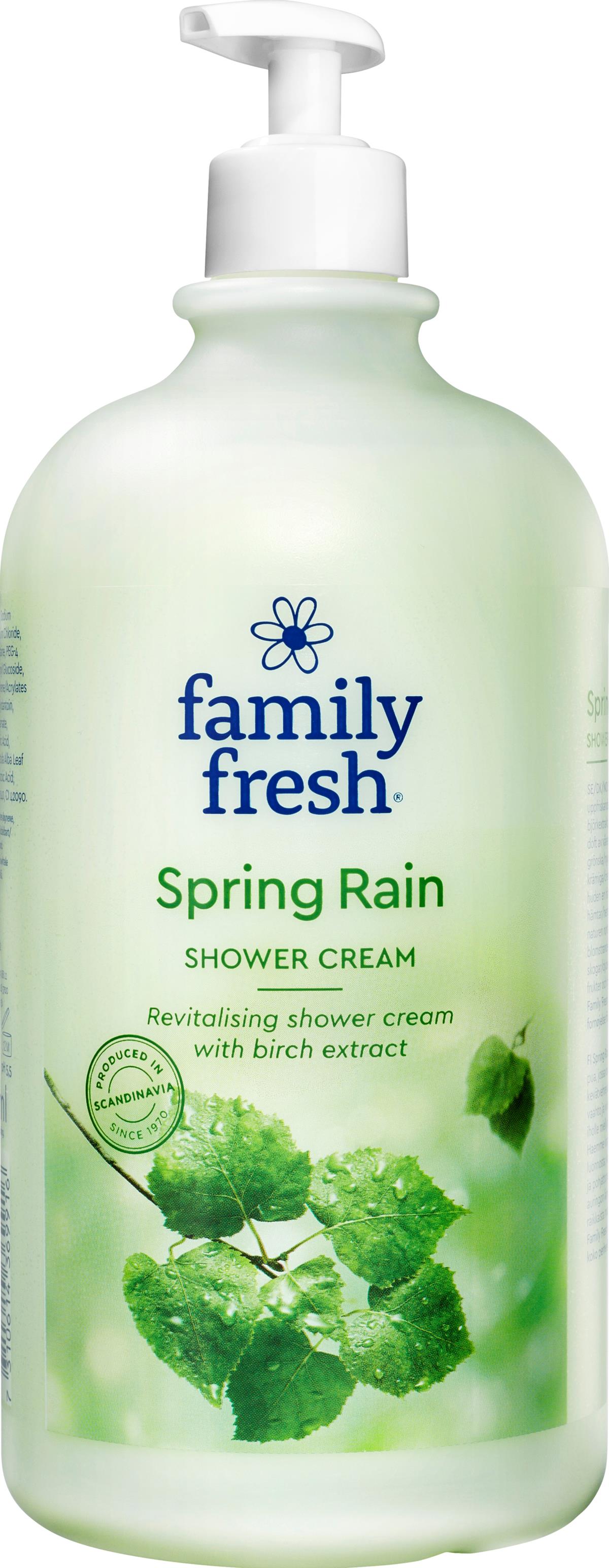 Family Fresh Spring Rain Shower Cream 1000 ml