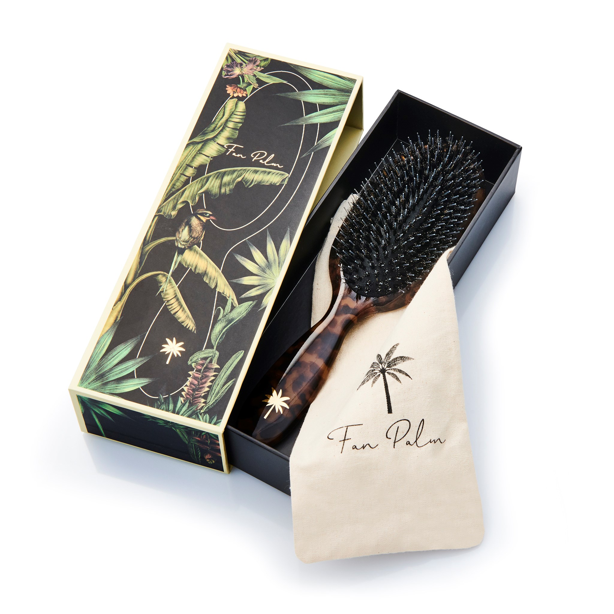 Fan Palm Medium Turtle brush (obrázok 3)