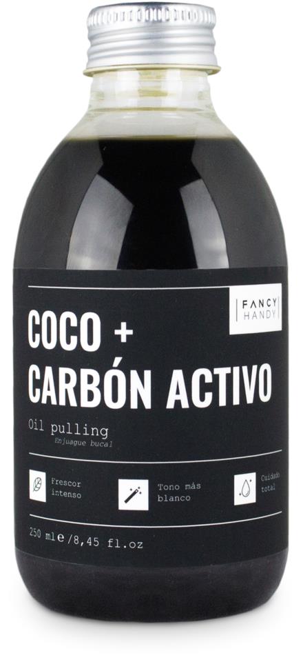 Fancy Handy Oil Pulling Coconut + Charcoal 250ml