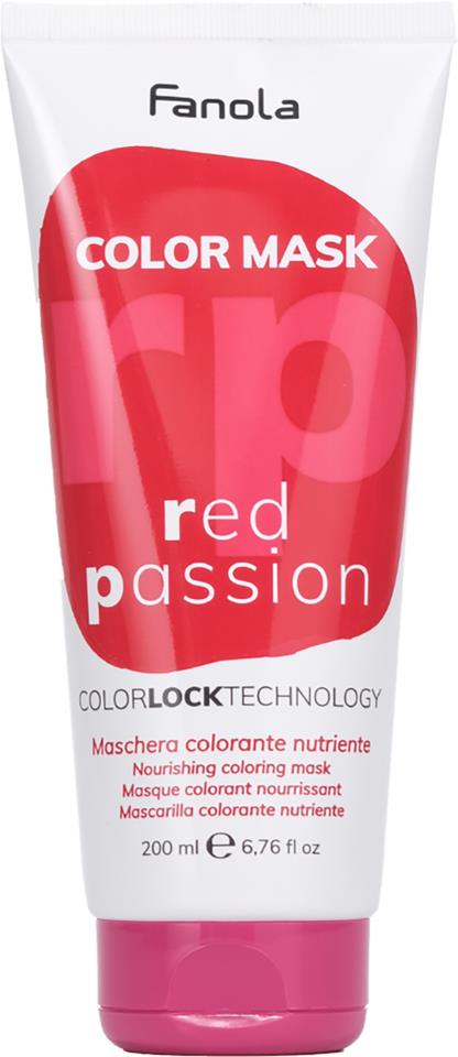 Fanola Color Mask Nourishing Colouring Mask  Red Passion 200 ml