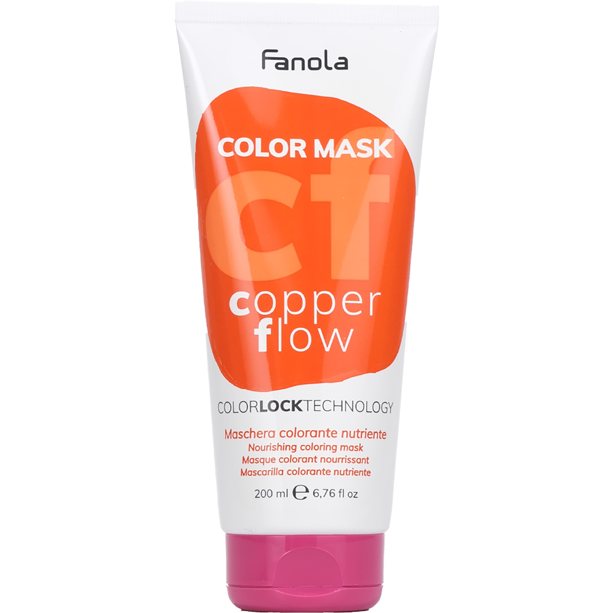 Läs mer om Fanola Color Mask Nourishing Colouring Mask Copper Flow